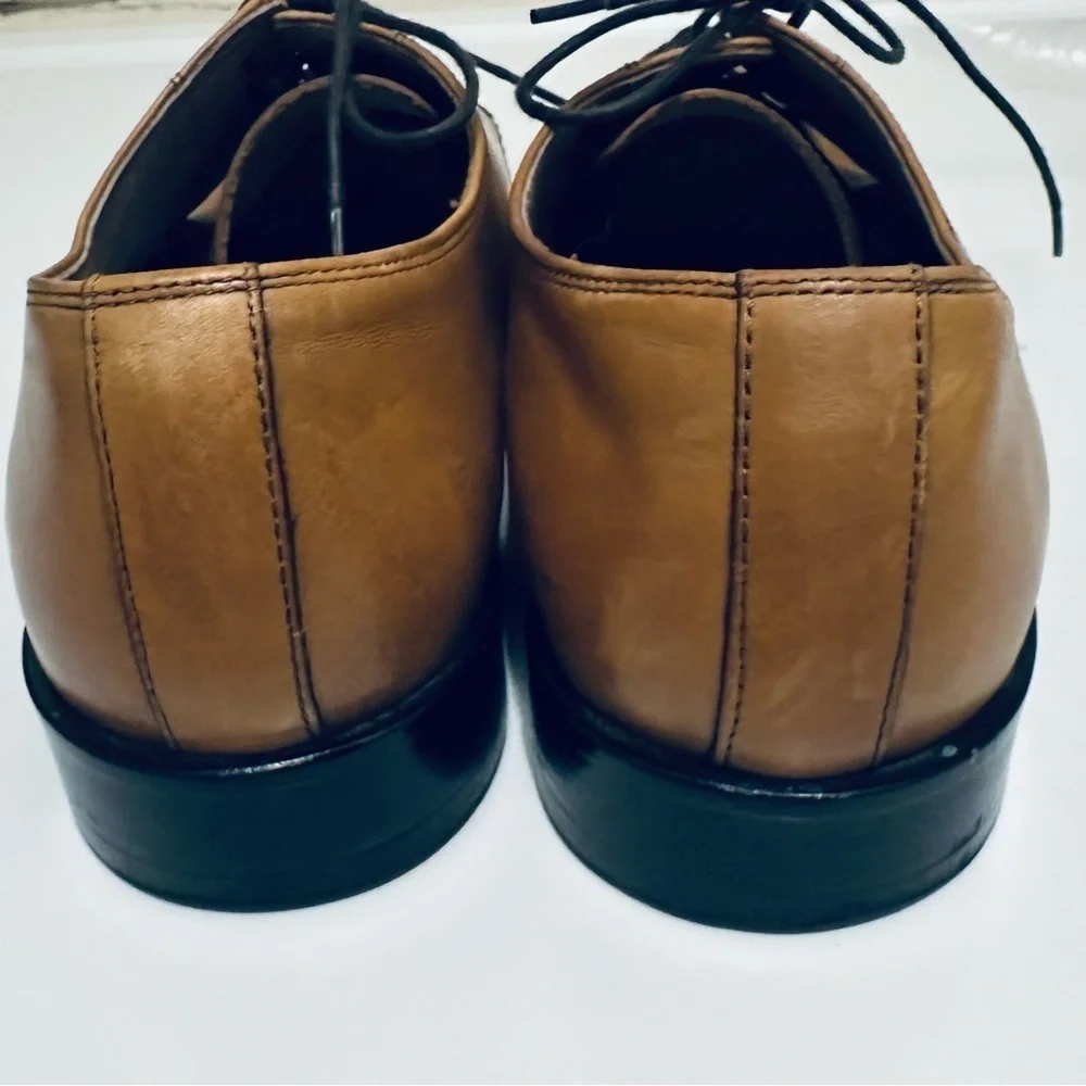 Banana Republic Italian Leather Oxford Ortholite Brown Lace Up, Men’s Size 11